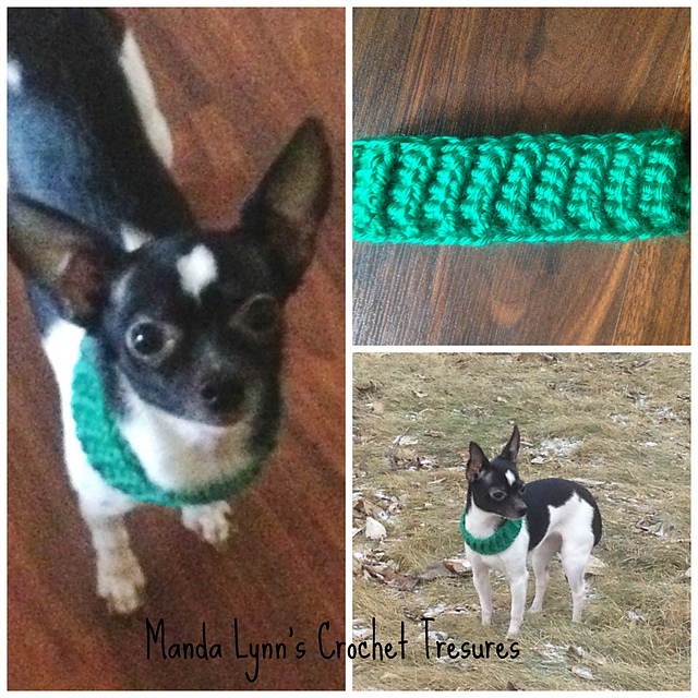 Ribbed Cowl 4 Pup
