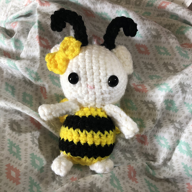 Amigurumi Bumble Bee Kitty