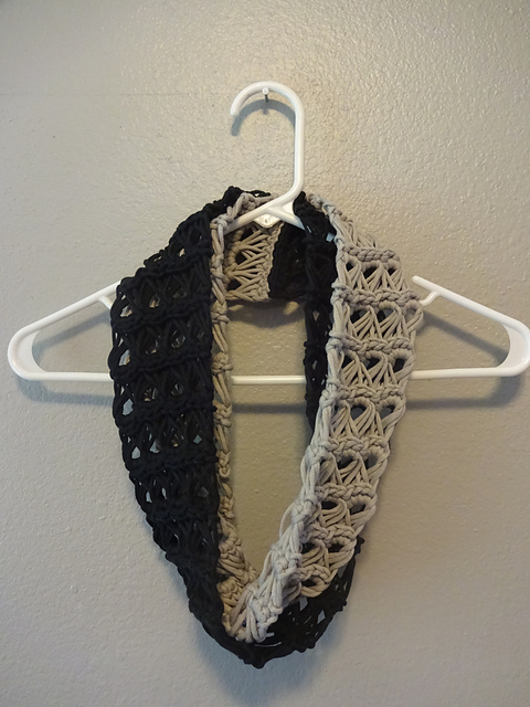 Autumn Broomstick Lace Scarf