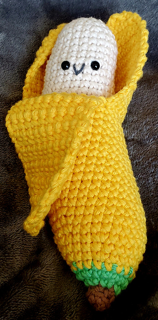 Banana Amigurumi Set