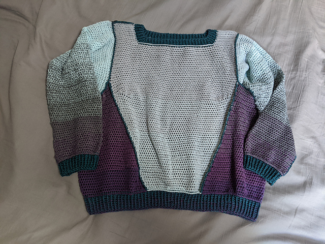 Kayla Patchwork Sweater