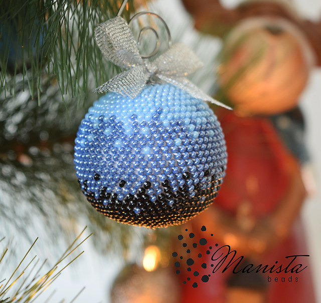 'Deep Night' Christmas ball
