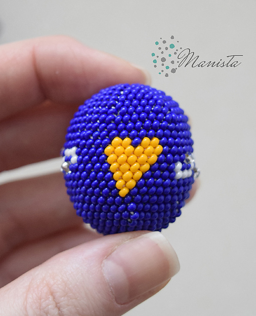 Mini Easter egg ornament - Malisa