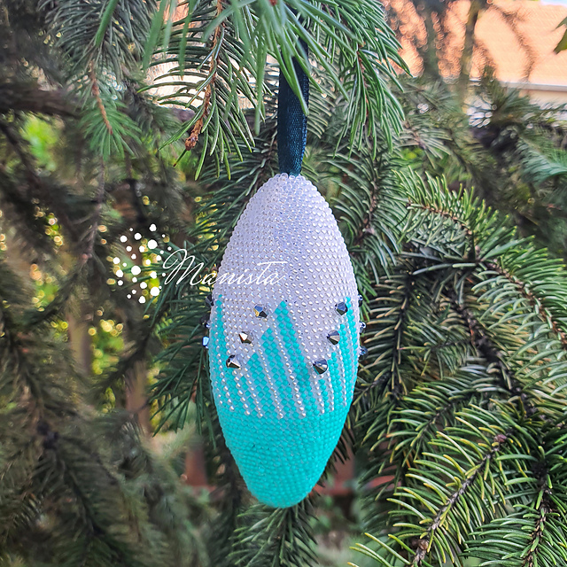 Tint of Mint Christmas Ornament