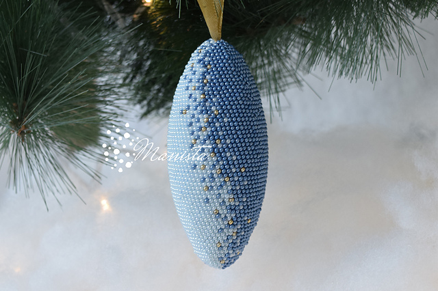Stardust Christmas ornament