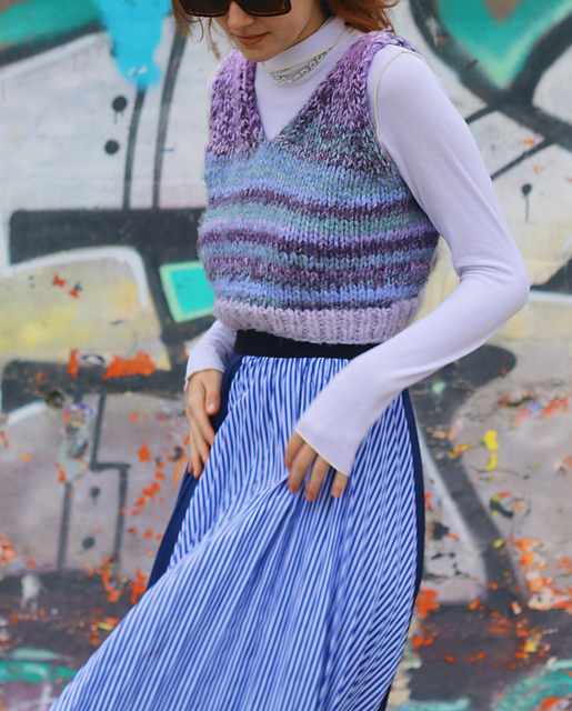 Gab Patterns Ravelry: Vesty Vest pattern by Gab Thompson