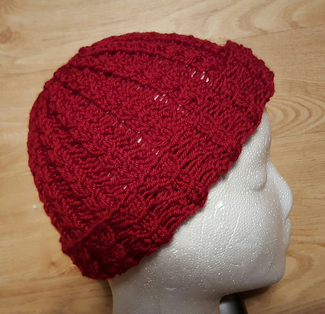 Cable Lace Hat