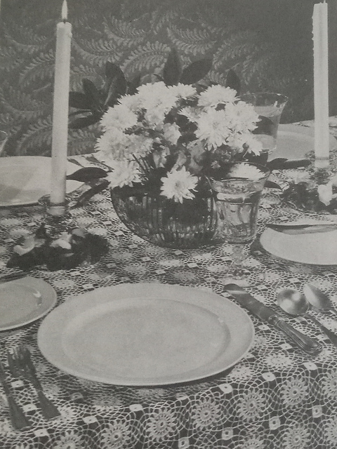 7750 Spring Shower Tablecloth