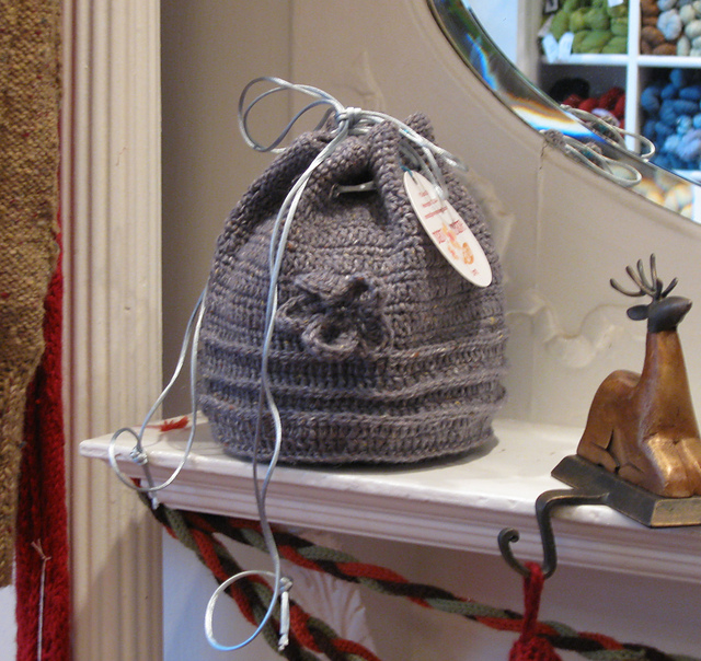 Rippled Pouch Bag