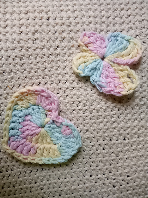 Heart & Butterfly Appliqués