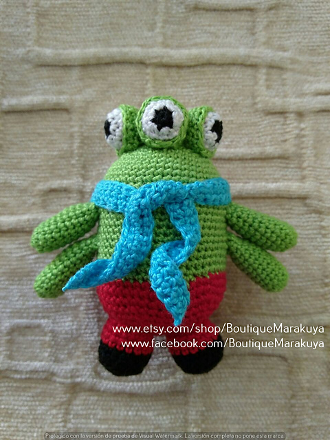 Ravelry: Green Alien Toy pattern by Alexandra Gnevko