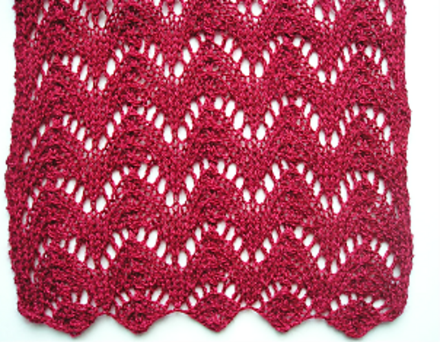 Horseshoe Lace Scarf