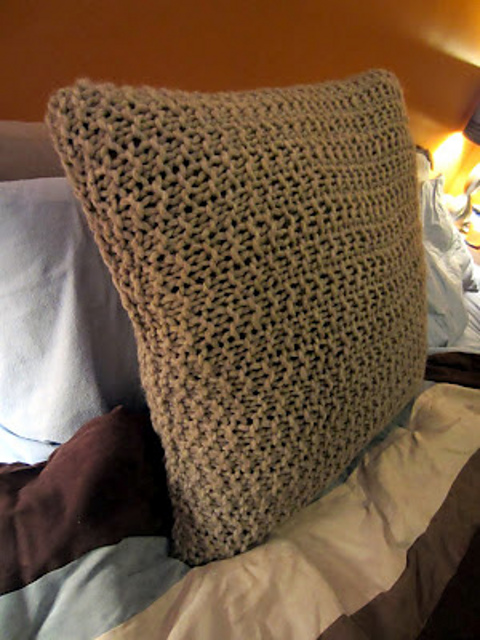 Big Knit Pillow