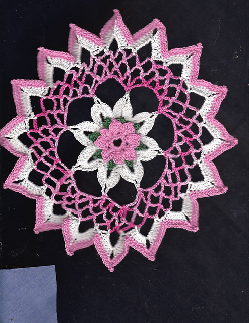 Wild Rose Doily