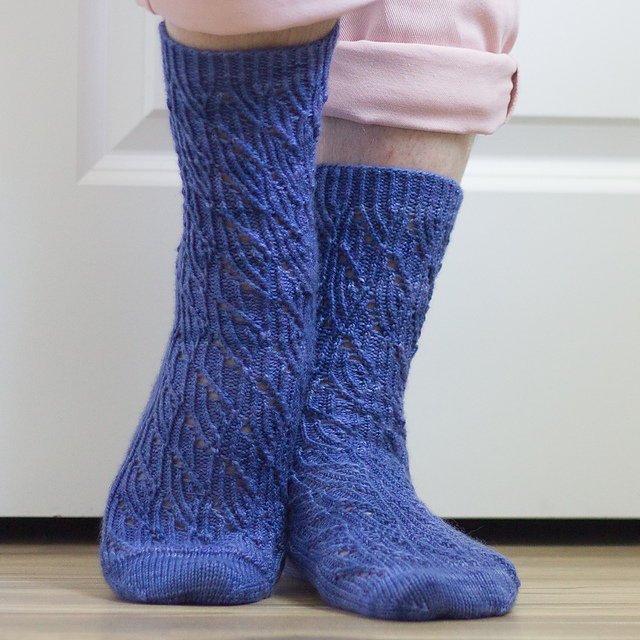 Lacy-Rib-O-Rama Socks