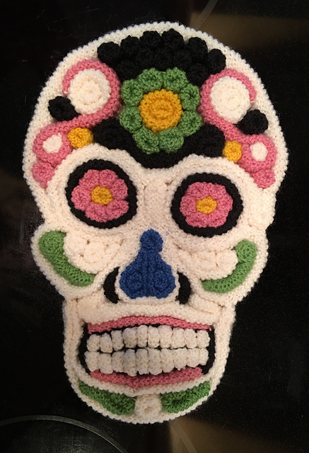 Sugar Skull Cookie Table Mat