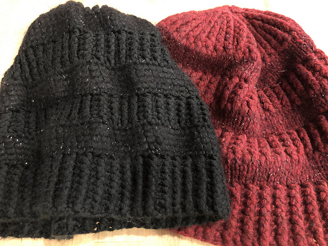 Cute Crochet Ribbed Hat