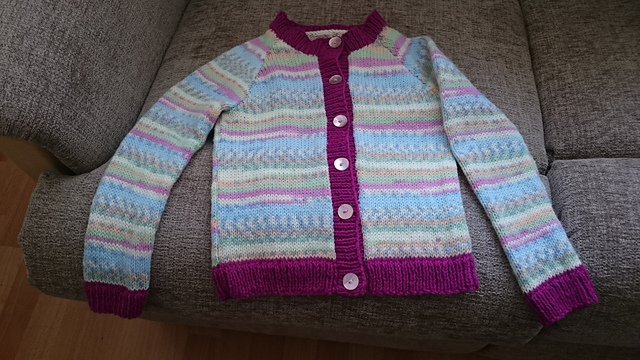 Round or V neck cardigans