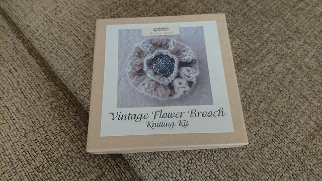 Vintage flower brooch