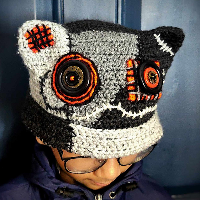Grunge Kitty Beanie