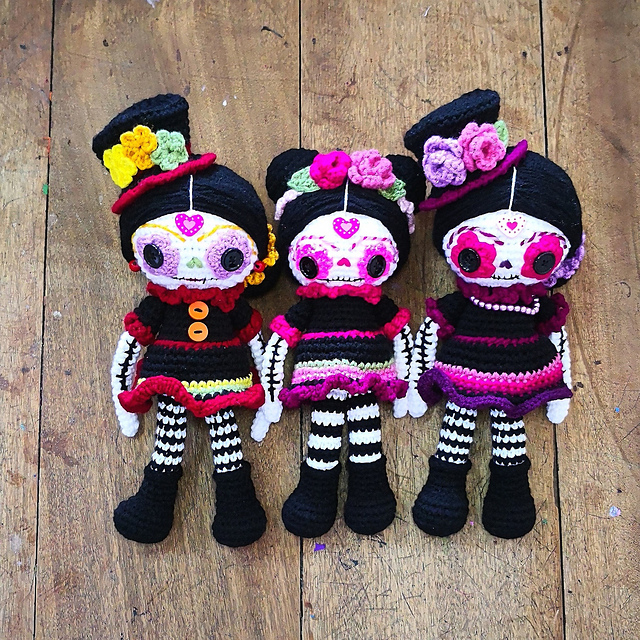 Sugar Skull Doll