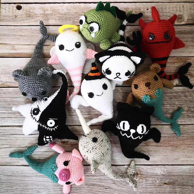 Sea Creatures Amigurumi