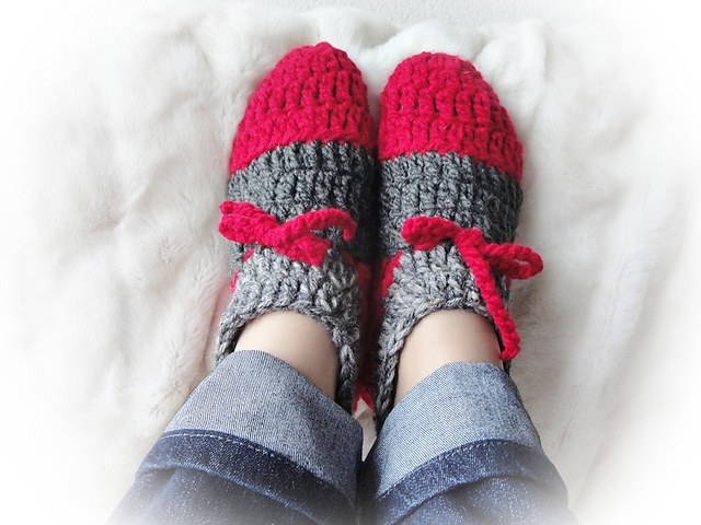 Very Worsted and Warm Slippers