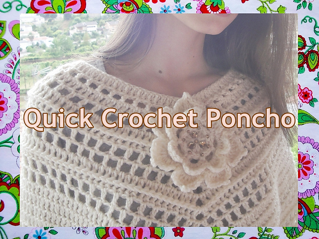 Quick Woman Poncho