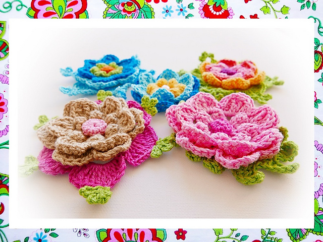 Rainbow Flowers