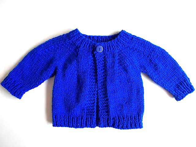 Perfect Baby Boy or Girl Top Down DK Jacket
