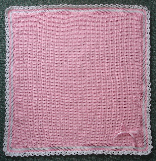 In The Pink Baby Blanket
