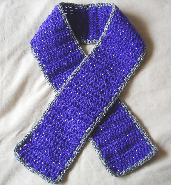 Quick and Easy Crochet Scarf