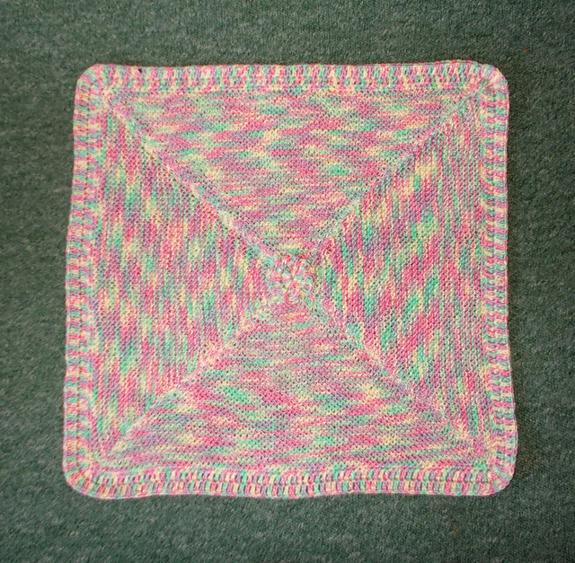 Simple Garter Stitch Baby Blanket