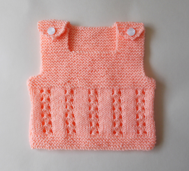 Baby's Lacy Vest Top