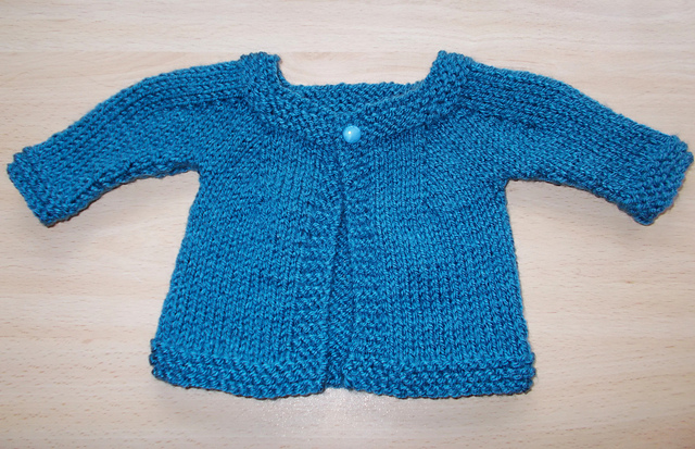 Perfect Baby Boy or Girl Aran Jacket