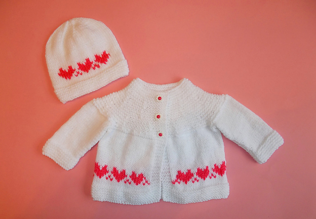 Valentina Baby Jacket & Hat