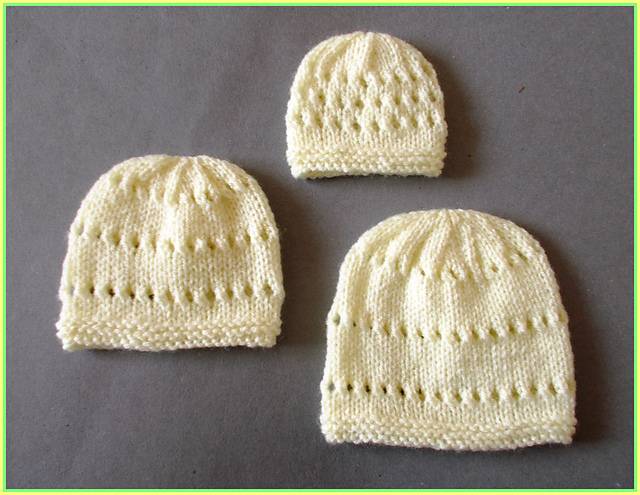 Little Jay ~ Premature Baby Hats