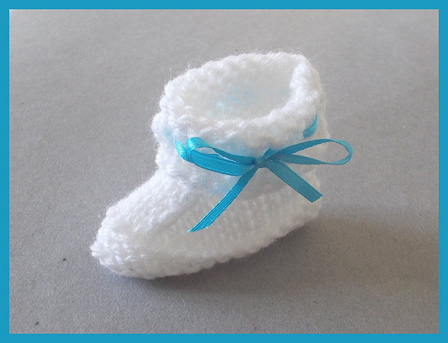 Ribbon Bow Booties