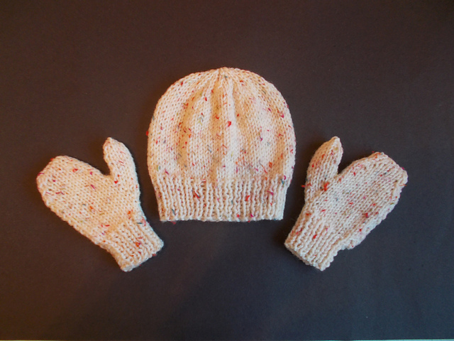 SKYE - Child Hat & Mittens Set
