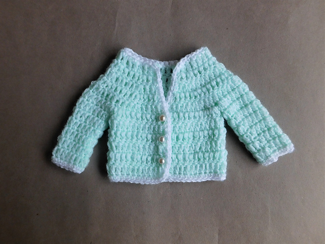 Parma - Doll / Teddy Crochet Jacket