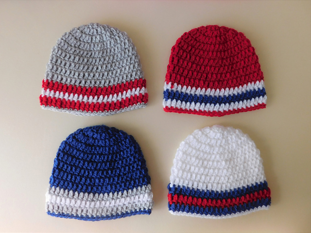 AMALFI Crochet Baby Beanie Hat