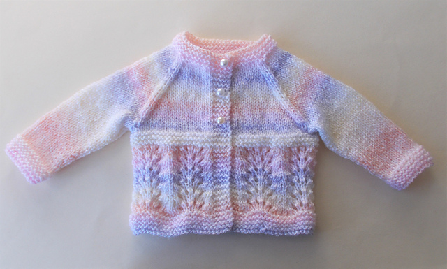 Wave of Light Baby Cardigan Jacket