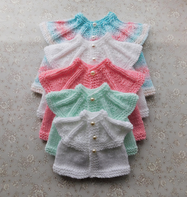 Ravelry: EVIE Baby or Baby Doll All-in-One Tops pattern by