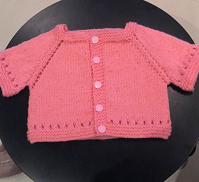 Maxine 6 - 9 months Baby Cardigan Jacket