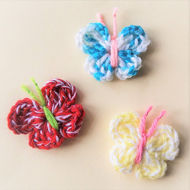 Little Crochet Butterflies