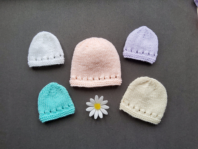 Carla Premature Baby Hats