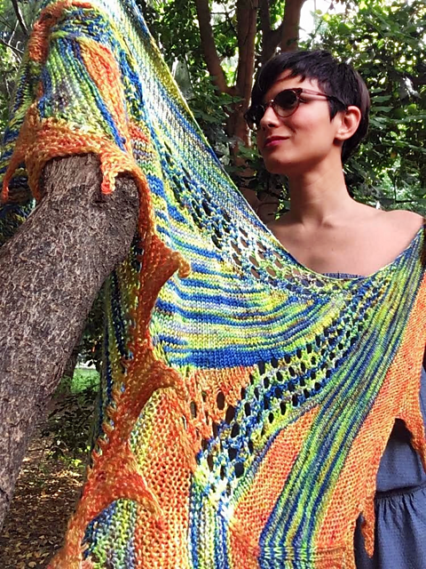 Heliotropion Shawl