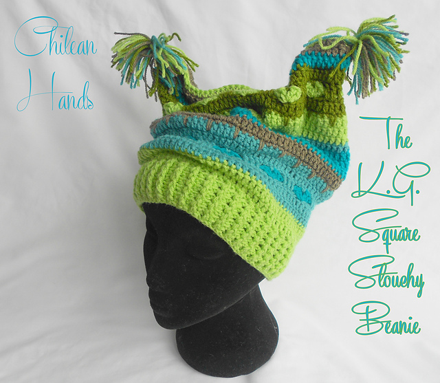 The K.G. Slouchy Square Beanie