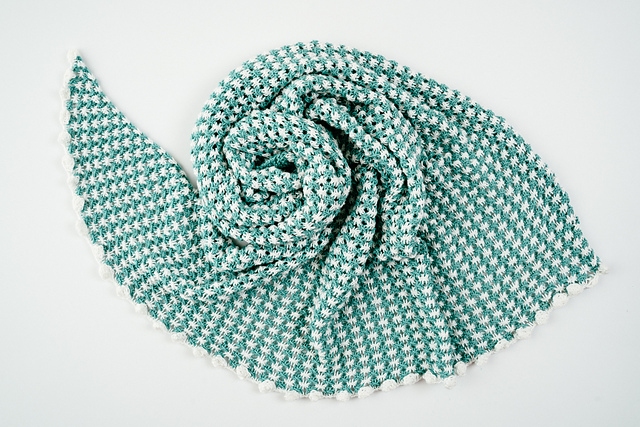 Double Scoop Shawl