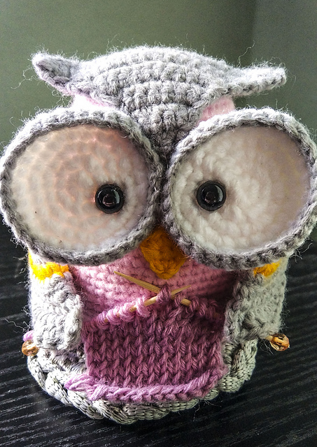 Amigurumi owl